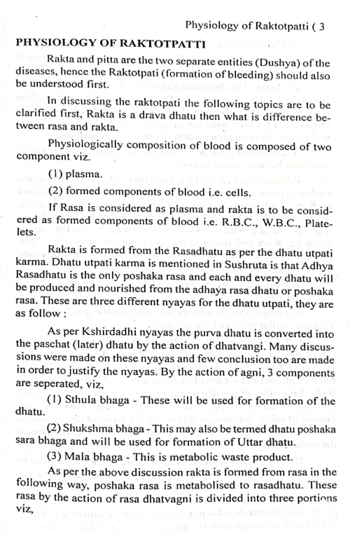 Concept of Rakta Pitta